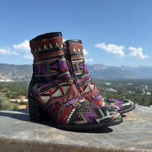 Marco Delli “Italian Cowboy” Mariama Senegal Embrodered Boots. New with tags.